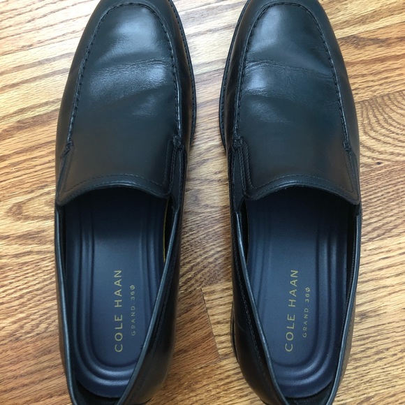 NWOT Black Cole Haan Grand 360 loafers - Picture 4 of 5